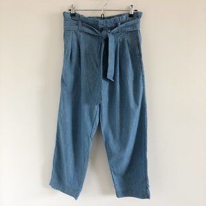 Madewell Denim Paperbag Pants Blue 4 High Rise